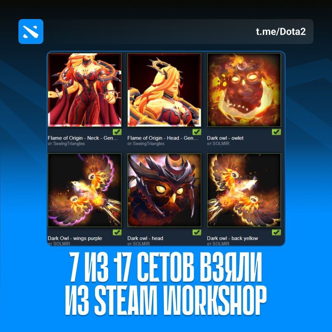 Dota 2 представляет новые сеты для героев: «Тень Пустоты» для Void Spirit, «Громовержец» для Zeus и другие