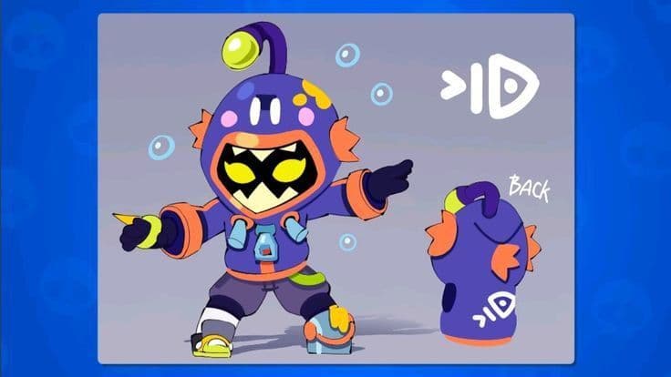 Новый концепт скина для Brawl Stars: Острая рыбка Лили
