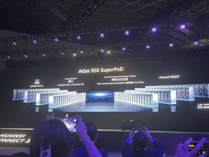 Huawei представляет Atlas 950 и 960 SuperPoD: новые ИИ-системы для масштабируемых вычислений