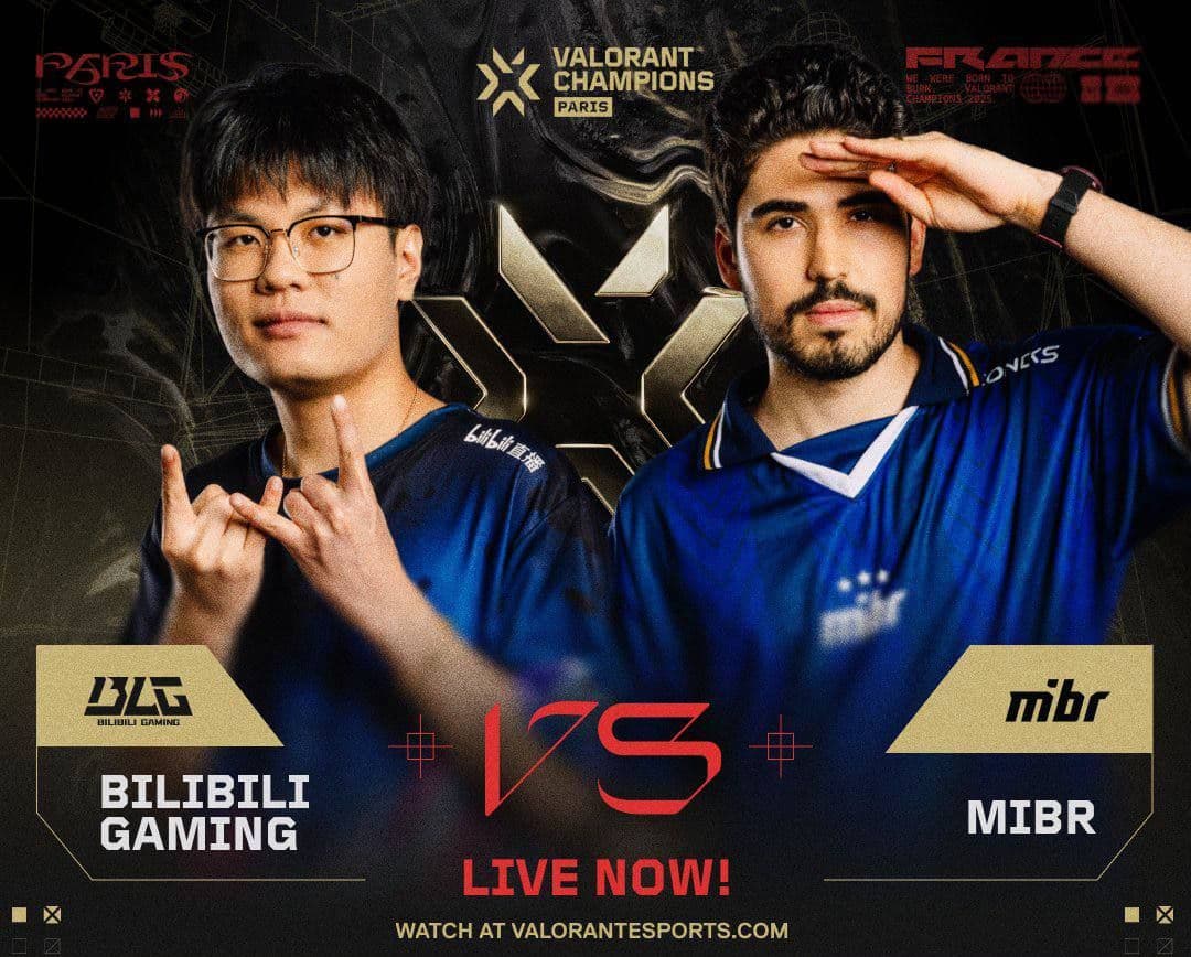Первый матч группы B: BiliBili против MIBR в VALORANT