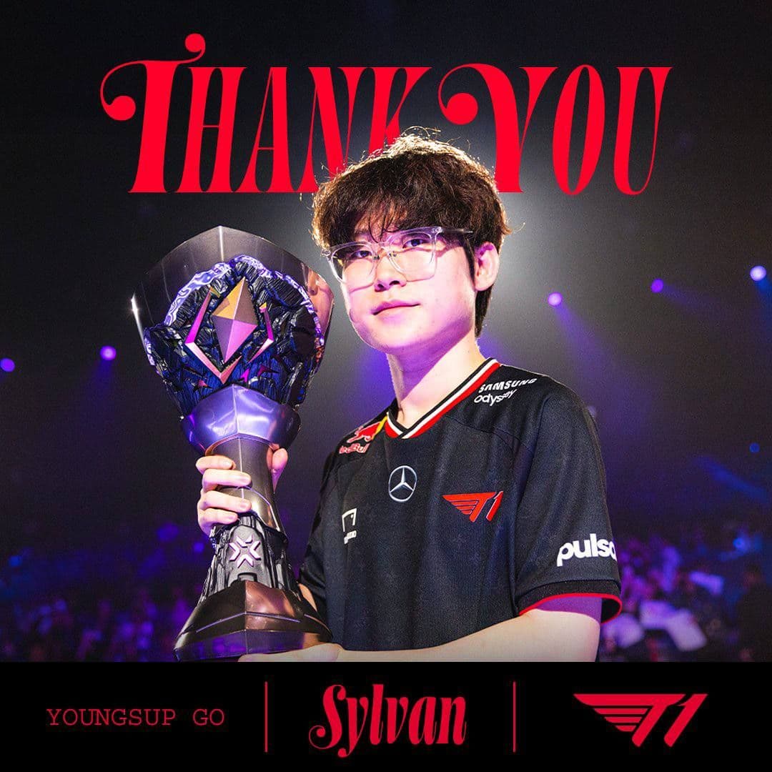 T1 официально расстаются с игроком Sylvan в составе по Valorant