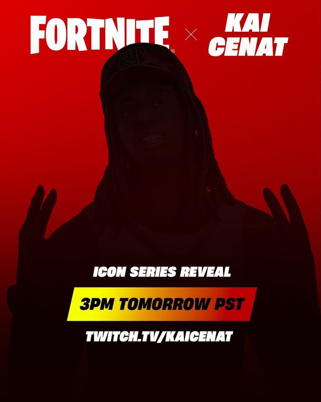Kai Cenat представит свою новую коллекцию косметики в Fortnite