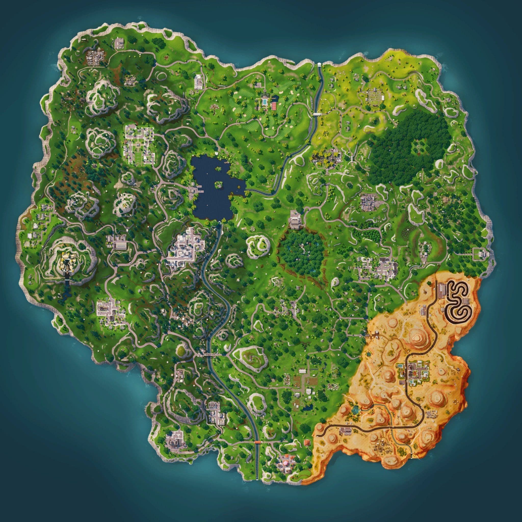 Fortnite представляет обновлённую карту OG: возвращение к истокам с новыми возможностями