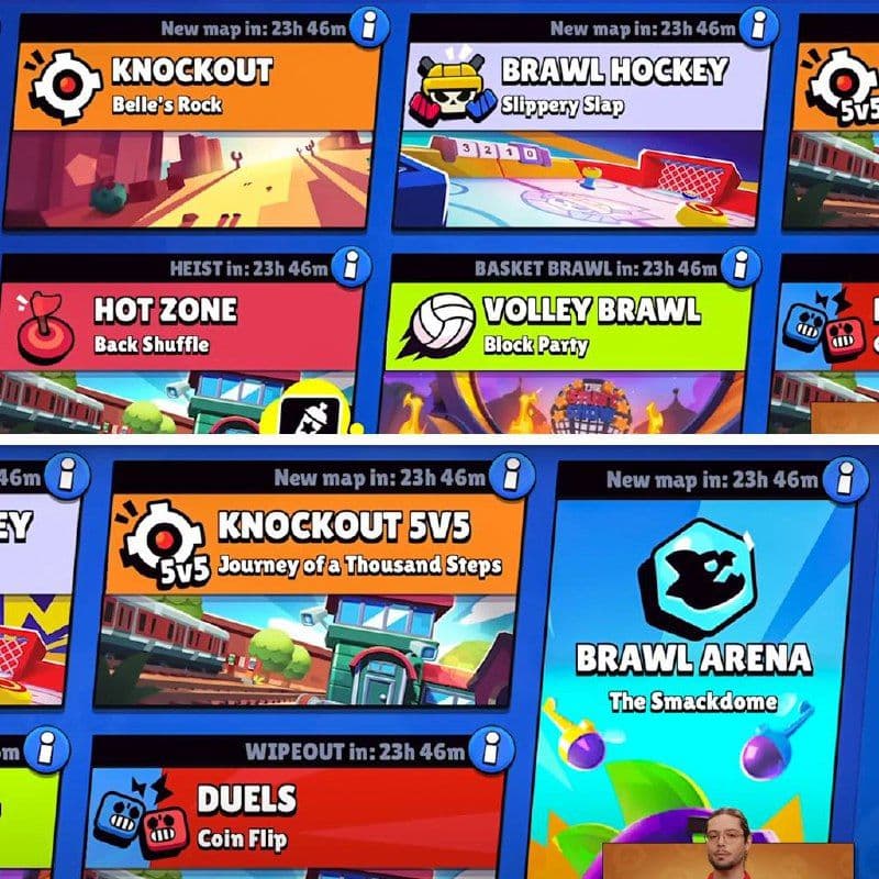 Обновление ротации игровых режимов в Brawl Stars: больше постоянных режимов и улучшенное расписание