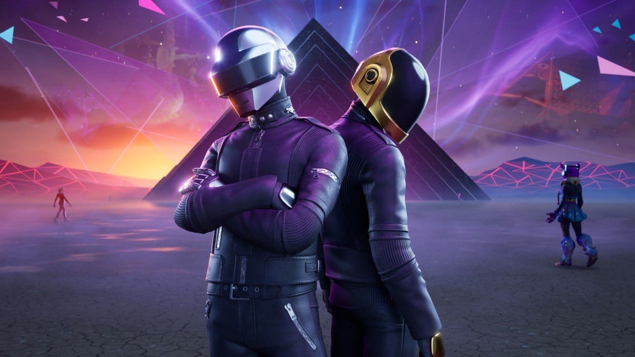 Fortnite представляет новое событие Daft Punk: музыкальное путешествие в мир электронной музыки