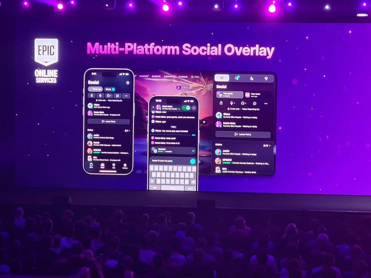 На Unreal Fest в Стокгольме представили мультиплатформенный социальный оверлей для Fortnite