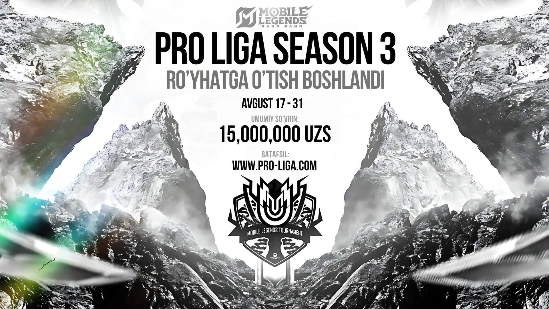 PRO LIGA: стартовал прием заявок на крупный турнир по Mobile Legends в Узбекистане