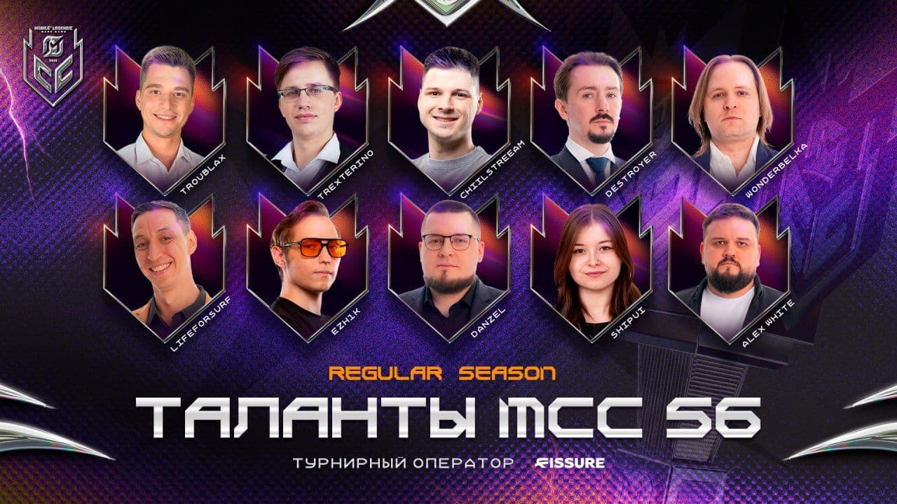 Анонс талантов MCC Season 6 в Mobile Legends: Bang Bang