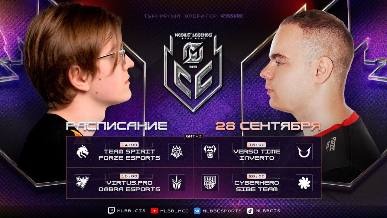 Второй день третьей недели MCC S6: расписание матчей и изменения в составах
