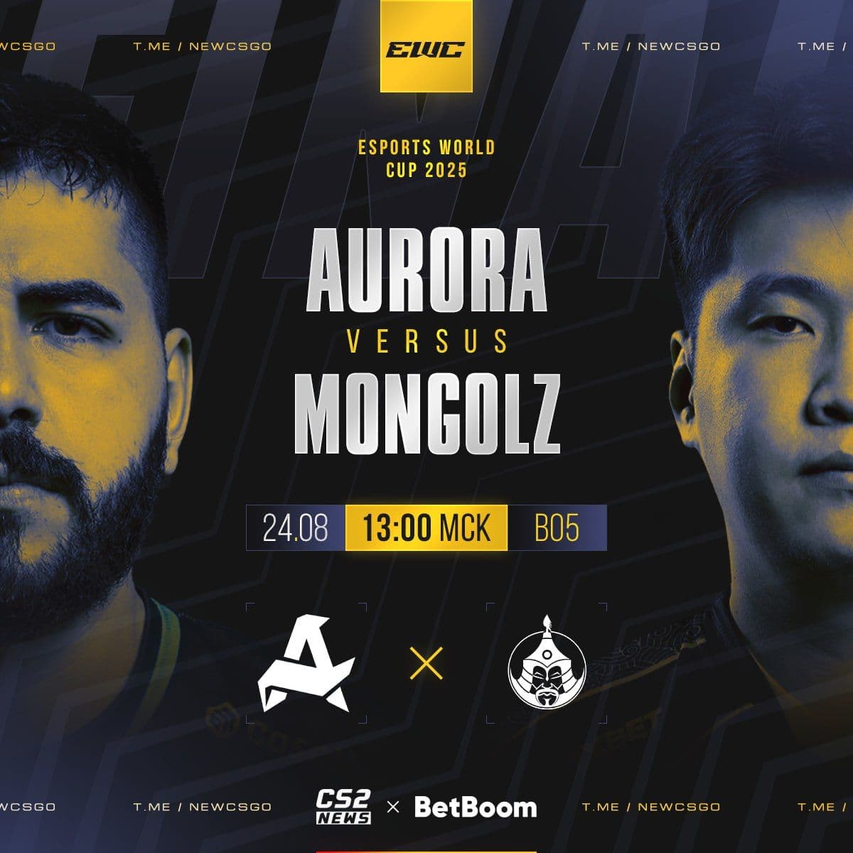 Гранд-финал EWC 2025: Определение чемпиона мира в Counter-Strike 2