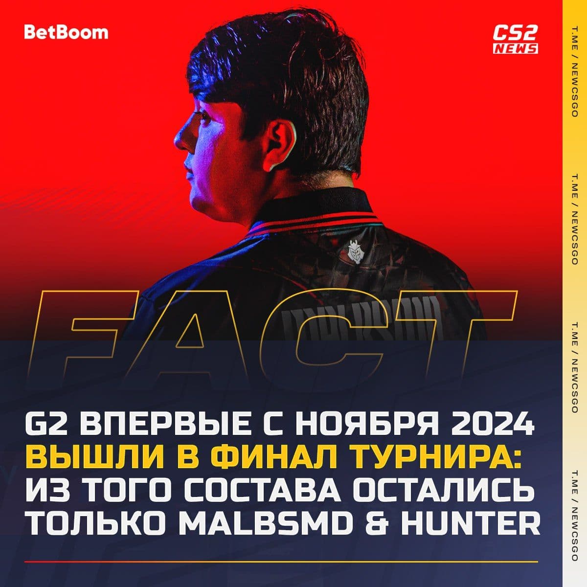 G2 обновляют состав и готовятся к новым победам в Counter-Strike 2