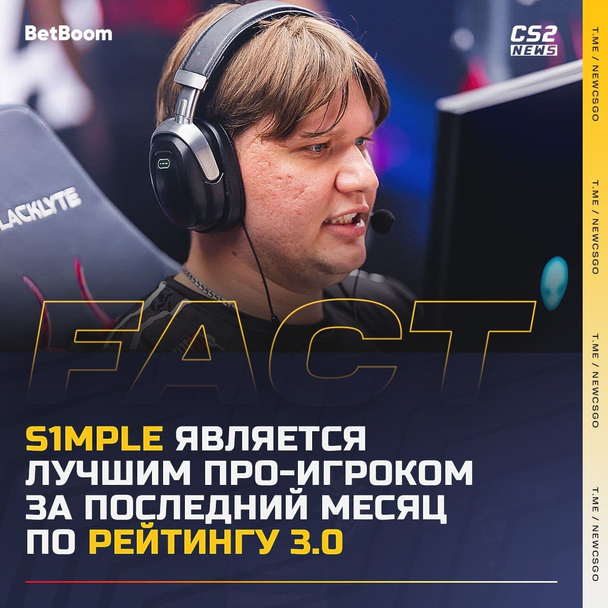 Молодой украинский талант демонстрирует впечатляющий рост рейтинга в Counter-Strike 2