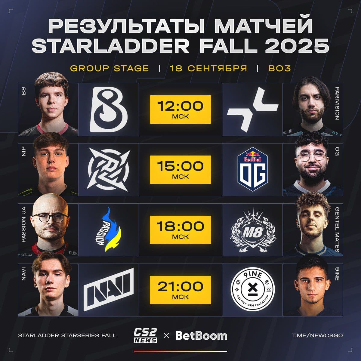 Старт подготовки к StarLadder Major Budapest 2025: разогревающий турнир от StarLadder