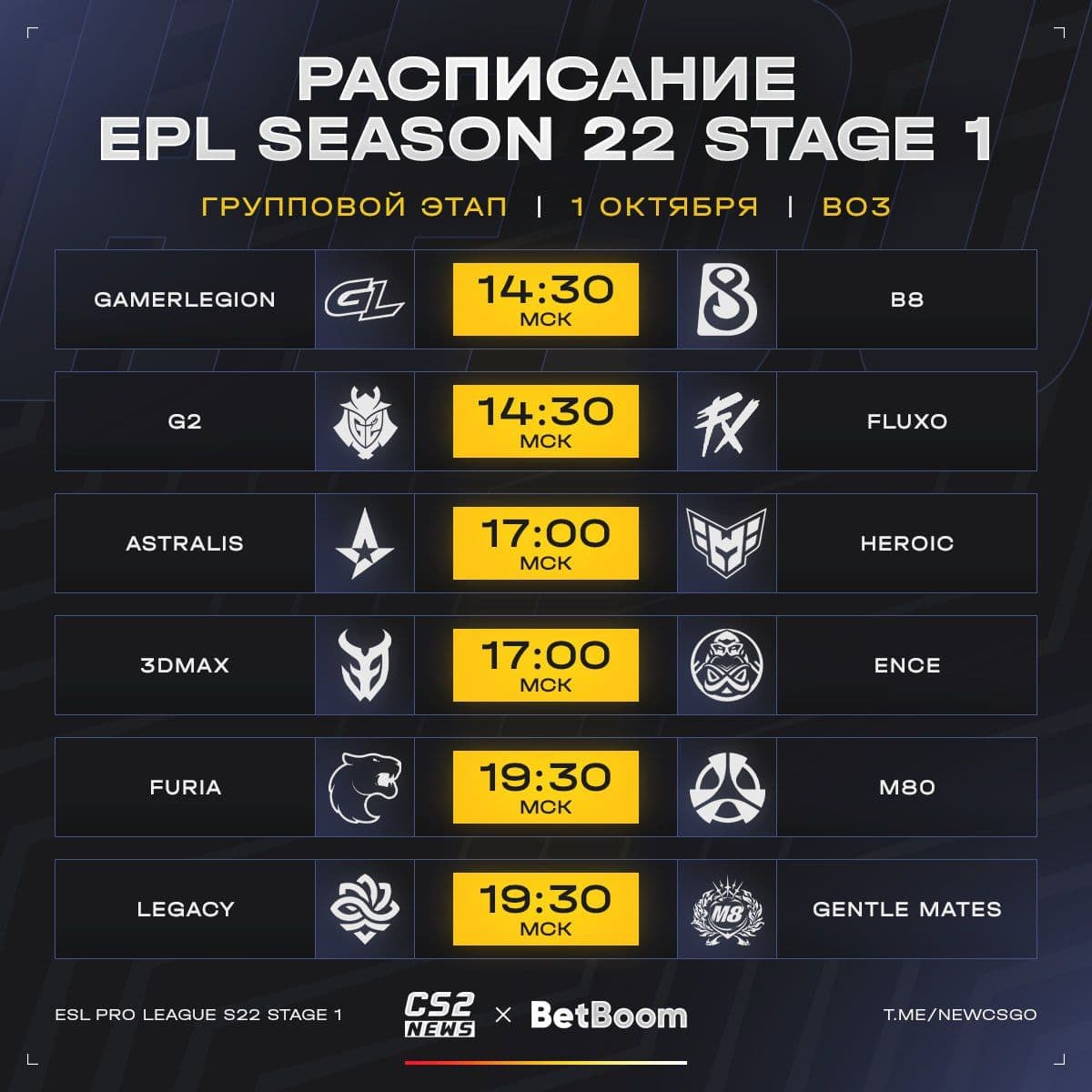 Финальные матчи ESL Pro League Season 22: борьба за выживание среди гигантов CS2