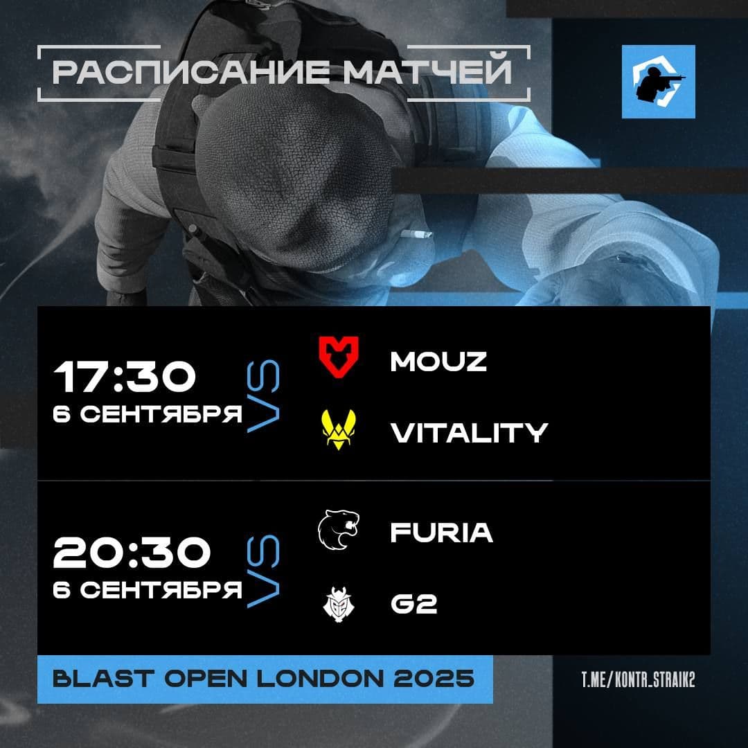 BLAST Open London 2025: Определены финалисты турнира