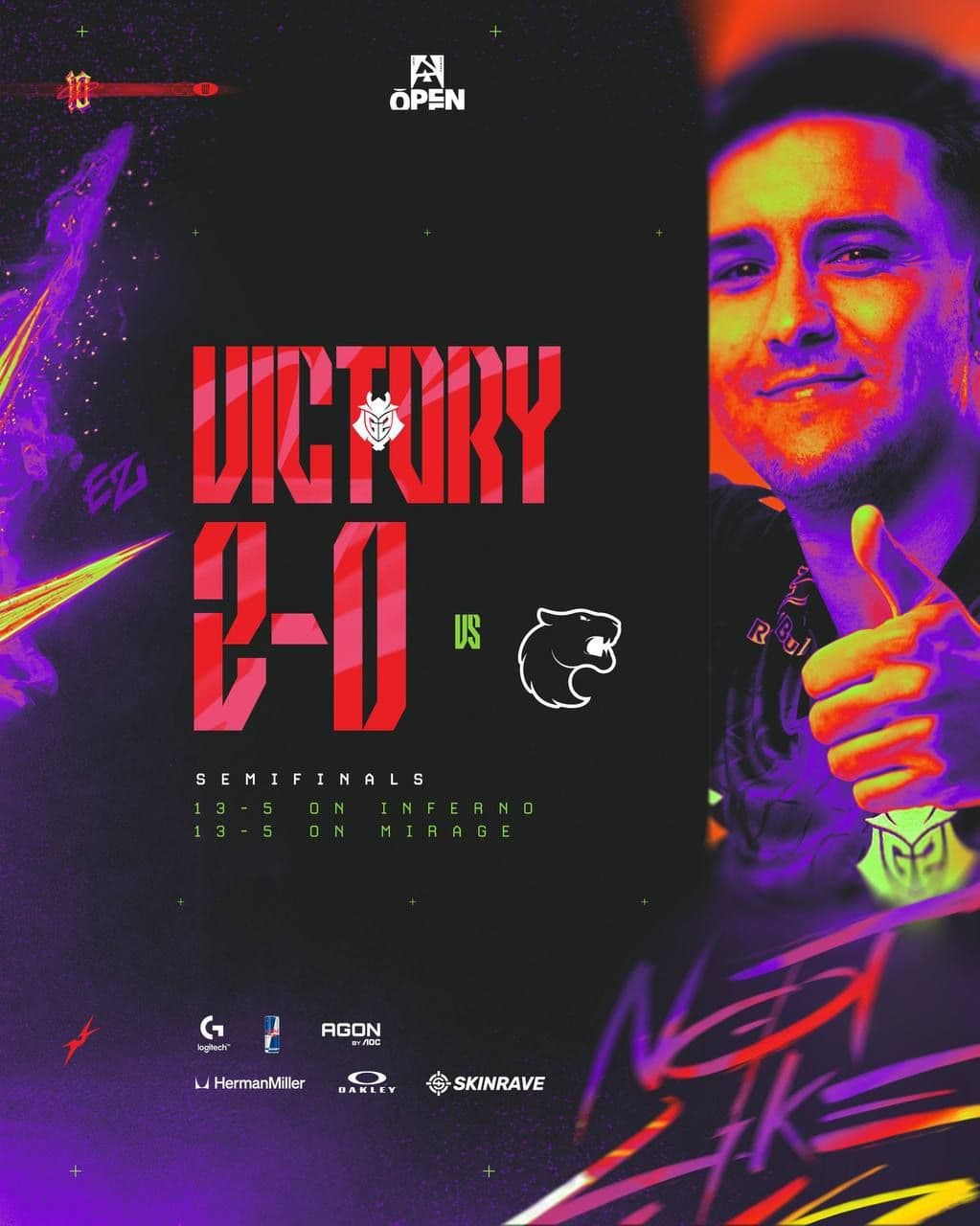 Эпический финал BLAST OPEN LONDON 2025: G2 против Vitality