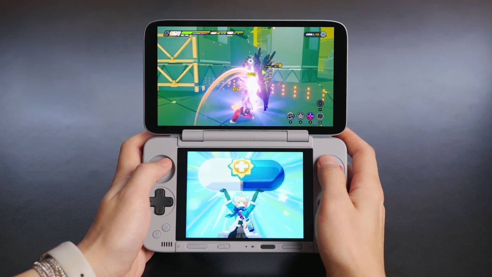Ayaneo Pocket DS демонстрирует многозадачность: одновременный запуск Zenless Zone Zero и Honkai: Star Rail