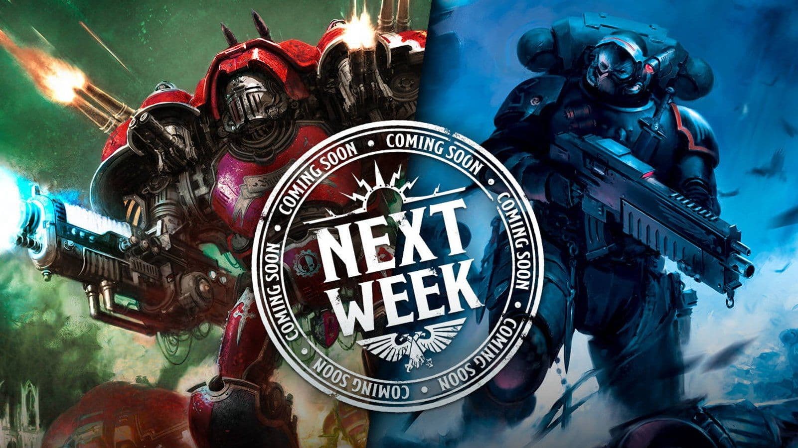 Warhammer 40,000 представляет новые наборы с Рыцарями и Имперскими Кулаками