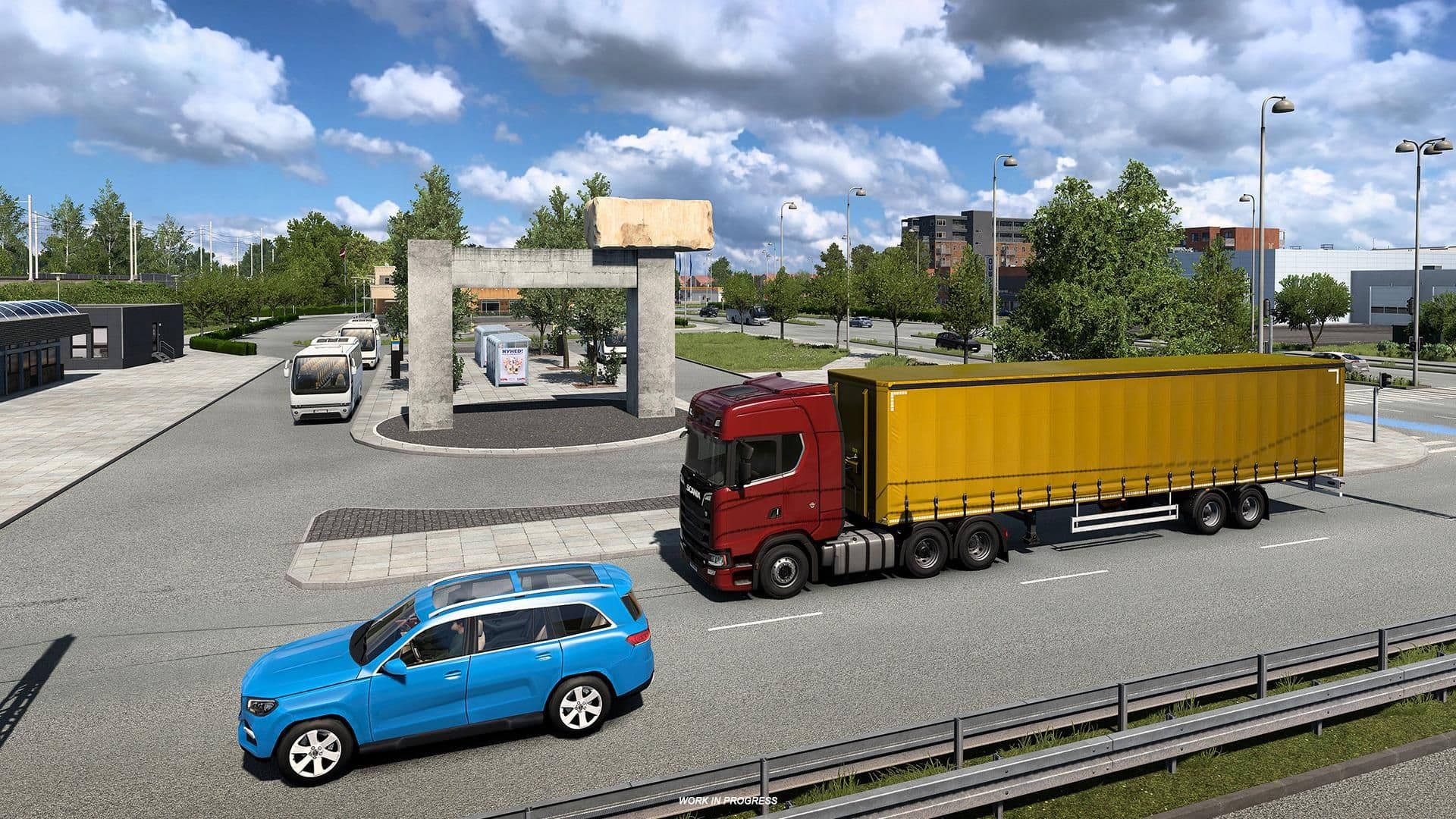 Копенгаген в Euro Truck Simulator 2 обновился: новые скриншоты переработанного региона из DLC Scandinavia