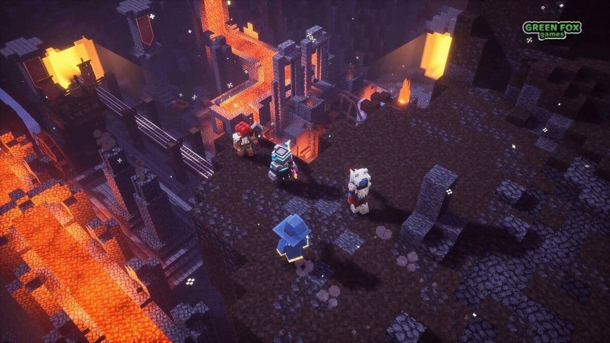Minecraft Dungeons выходит на PS4 и PS5 с локализацией текста