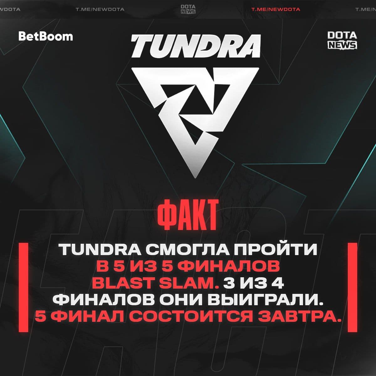 TUNDRA подтверждает статус чемпионов: победа на BLAST Slam!