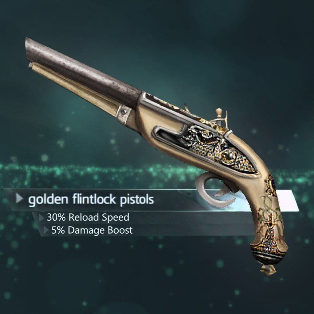 Слиты детали ремейка Assassin's Creed: Black Flag — фото оружия и характеристики